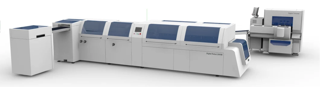 Print-on-Demand Book Binder for Digital Book Production