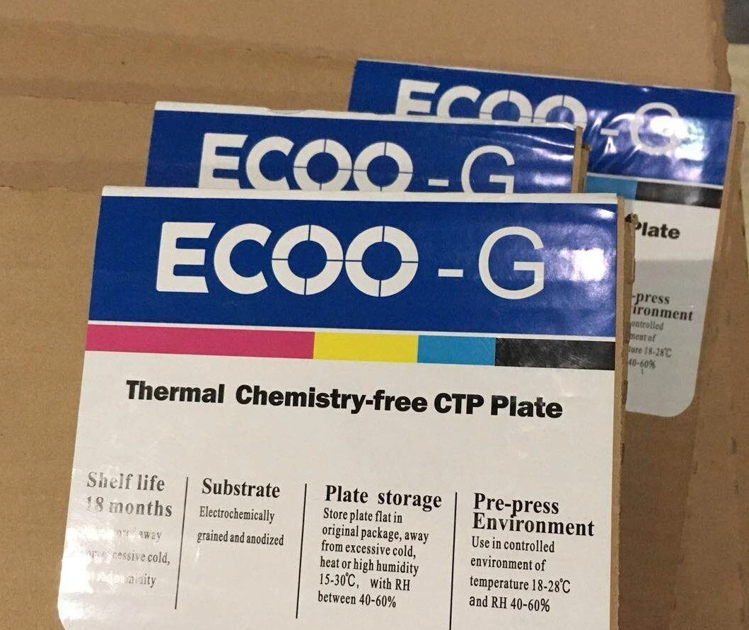 Environmental Friendly Thermal Processless Chemical Free CTP Plate