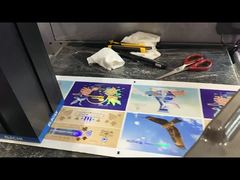 Máquina de estampação e barnizamento de papel rolante para papel rolante Impressora de aprimoramento de rótulos digitais