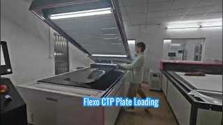 Ver Flexo Printing CTP Plate Machine FL4835 Carregamento de placa