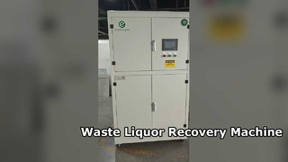 Máquina de tratamento de resíduos de impressão offset