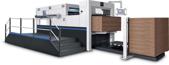 qualidade  Flatbed Paper Die Cutting Machine Waste Stripping fábrica