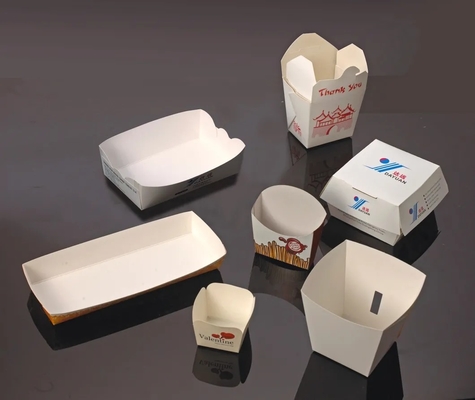 Máquina de papel 50pcs/Min da cartonagem do Hamburger da colagem do ar quente
