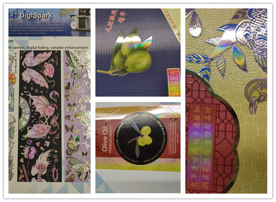 Máquina de impressão de etiquetas digitais de 430 mm