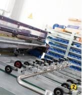 9000 folhas/H 730×1060 mm Máquina de revestimento UV a ponto