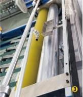 6200PCS/H Máquina de revestimento de manchas UV Vidros 1090×1440mm