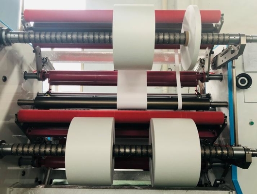 Rolo multifuncional do papel da folha que corta a máquina 300m/min do rebobinamento