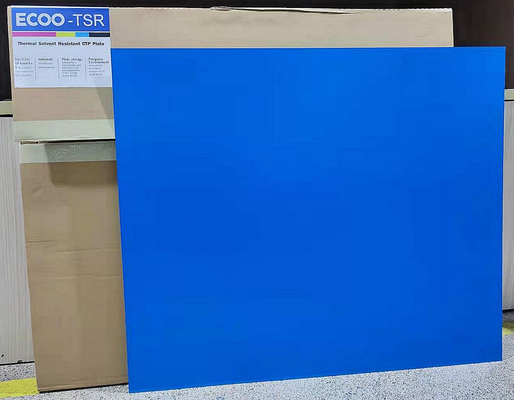 Placa CTP Térmica Positiva Capaz de Tinta UV de Dupla Camada de Alta Sensibilidade