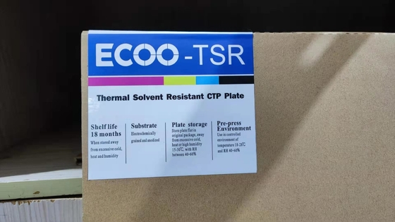 Placa CTP Térmica Positiva Capaz de Tinta UV de Dupla Camada de Alta Sensibilidade