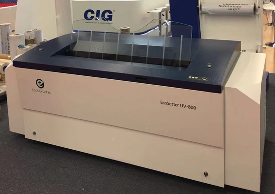 Manual térmico da máquina de 8UP CTP para 2400dpi de alta velocidade imprimindo deslocado