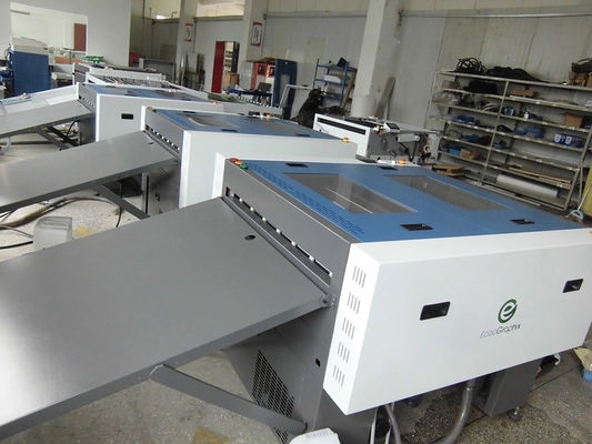 Máquina de desenvolvimento de processadores de placas CTP de grande formato, de poupança de energia, com processamento ajustável de velocidade