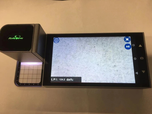O CTP Prepress imprimir a placa de DOT On CTP do densitômetro e imprimir o material