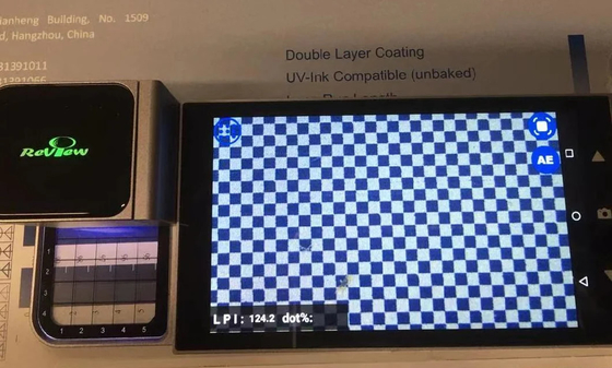 ECOO 720P HD EcooGraphix Densimeter para detecção de pontos de verificação da placa CTP