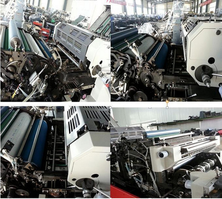 Folha de alta velocidade automática Fed Printing Machine 13000shipping e manipulação de quatro cores com UV