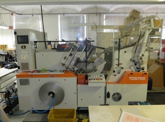 Folha automática giratória que carimba a máquina cortando 750 x 560mm