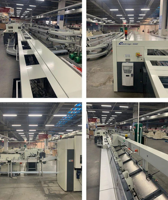 Costura de sela em linha de máquina de emperramento do livro automático de Ecoographix