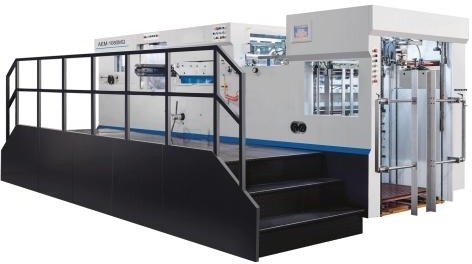 Máquina cortando do leito automático de Ecoograhpix com descascamento do desperdício