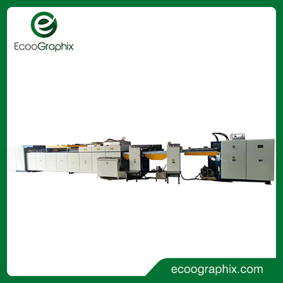 Máquina de vitrificação de papel do formato UV total da máquina de revestimento 1200mm do verniz