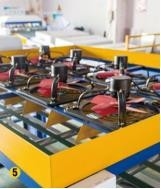 Folhas UV automáticas da máquina de revestimento 9000 do verniz do cartão/hora