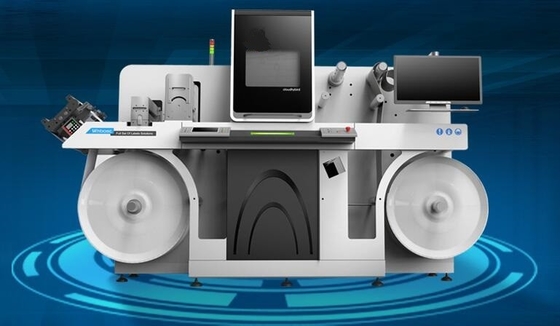 Folha de Digitas que carimba e que enverniza a máquina 6m/Min do realce da etiqueta - 30m/Min