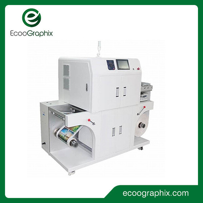 Máquina de impressão de etiquetas digitais Rolo a rolo Impressora colorida Ecoographix