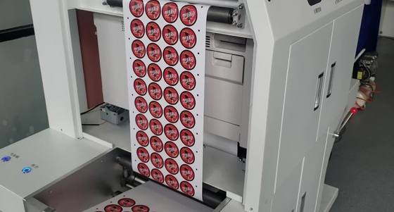 Máquina de impressão de etiquetas digitais Rolo a rolo Impressora colorida Ecoographix