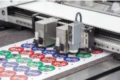 EcooGraphix VD320 Digital Label Die Cutter System Alta velocidade de acabamento multifuncional