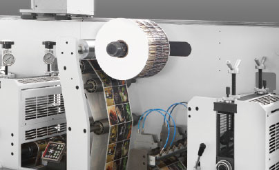 Máquina de impressão de etiquetas flexográficas de alta velocidade automática 8 cores