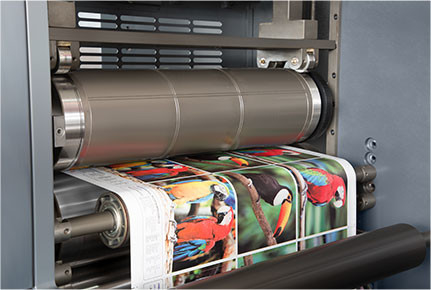 Máquina rotativa de impressão offset multifuncional Ecoographix 180 m/min