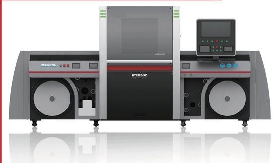 Folha que carimba envernizando a máquina de aumentação 6-50M/Min da etiqueta