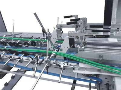 Máquina automática de alta velocidade de Gluer do dobrador da caixa de Ecoographix para empacotar