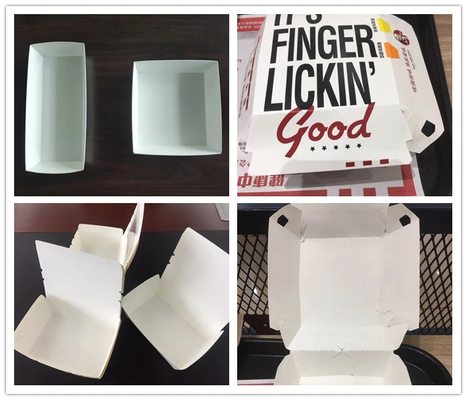 Máquina de papel de dobramento automática da cartonagem de Ecoographix para o alimento