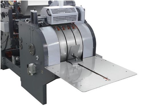 180-350gm folha quadrada fundo de bolsas de papel de compras máquina de formar com orifícios