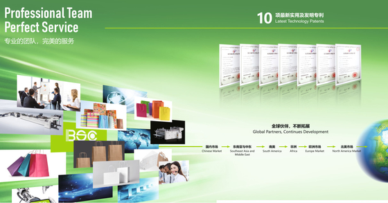 Máquina de fabricação de sacos de papel Ecoo 450TB-S de alto desempenho