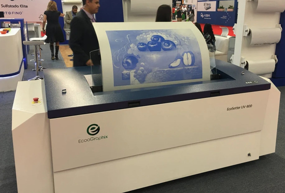 UV-800A F/S/E Máquina CTP térmica de impressão offset automática online
