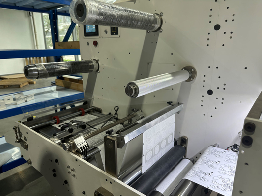 máquina cortando da etiqueta de 6m/Minute Digitas para os materiais de embalagem de papel