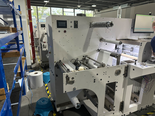 máquina cortando da etiqueta de 6m/Minute Digitas para os materiais de embalagem de papel