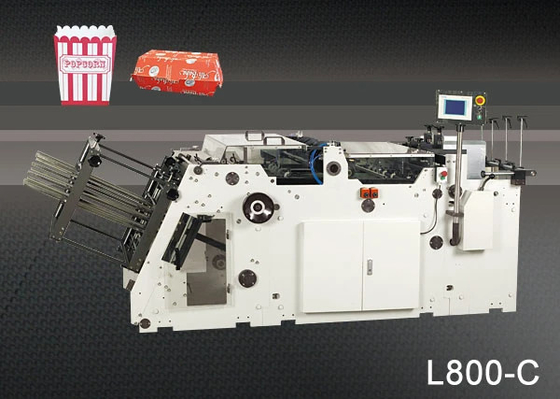 Caixa de papel automática da máquina da cartonagem que erige formando partes da máquina 200/minuto