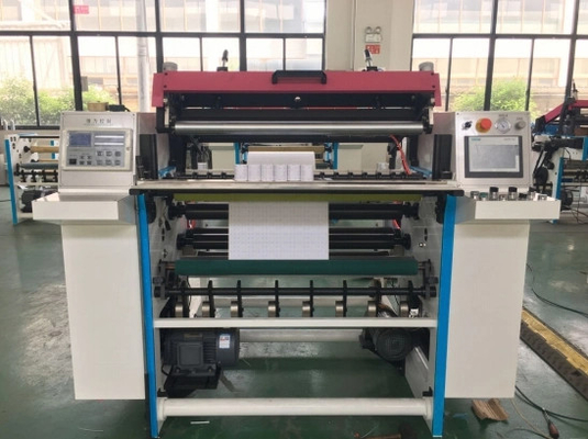Máquina de corte automática do rebobinamento para o papel térmico Ecoographix 110m/Min