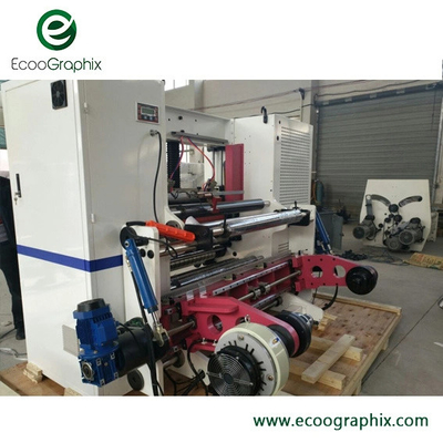 Máquina de corte automática do rebobinamento para o papel térmico Ecoographix 110m/Min