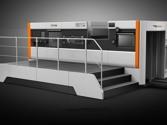 Ecoographix Máquina automática de corte a moagem e estampagem a quente de folhas com descolamento