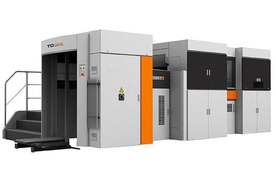 Ecoographix Máquina automática de corte a moagem e estampagem a quente de folhas com descolamento