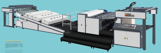 Máquina de revestimento de manchas UV de formato 1450 mm de alta velocidade e total automática