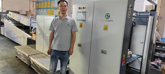 1060mm 80g Máquina de revestimento de folhas de papel com verniz UV à base de água