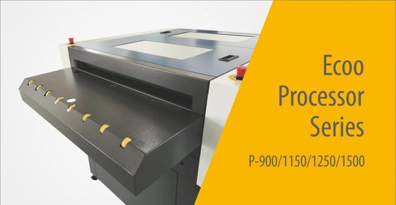 Máquina de desenvolvimento de placas de impressão offset de poupança de energia Processador de placas CTP