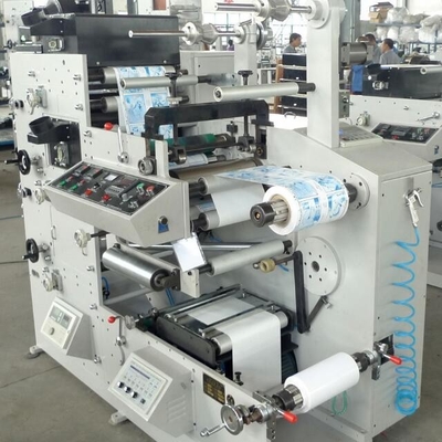 Servos motores independentes da impressora 23 automáticos da etiqueta de Flexo do rolo