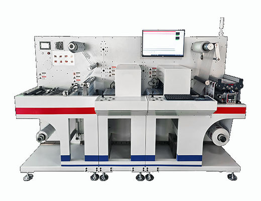 Max. 450 mm Slitter de etiquetas digitais autoaderentes