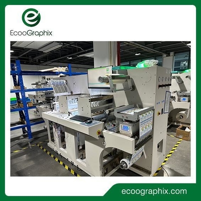 ECOO VD3350 Max 100m por minuto Digital Label Self Adhesive Sticker Slitter