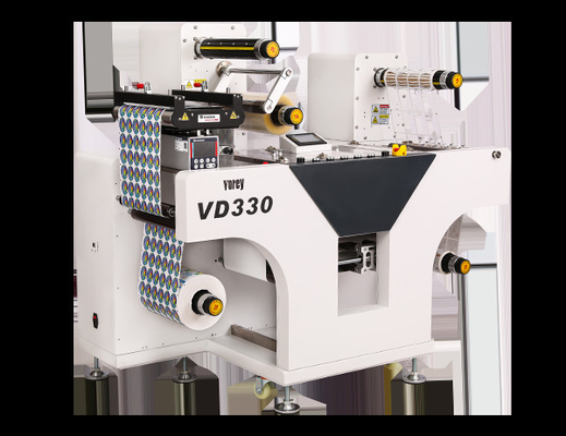 Máquina de impressão de etiquetas de alta velocidade e precisão com tecnologia de servo motor completo