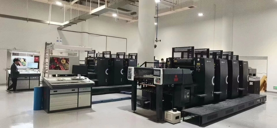 Máquina de impressão de offset litográfica multicolor de formato A2 para impressão de livros